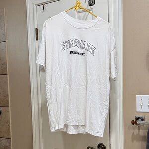 Gymshark Strength Dept White Tee